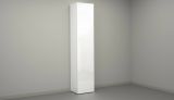 Armadio bianco 1 anta 45x190h cm - Bassiano