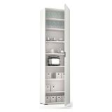 Armadio bianco 1 anta 50x182h cm - Abuela