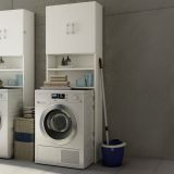 Armadio bianco 2 ante 65x195h cm - Agar