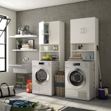 Armadio bianco 2 ante 65x195h cm - Agar