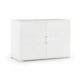 Armadio bianco 2 ante 90x66h cm - Serafinito