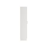 Armadio bianco 2 ante portascope 73x180h cm - Abadubidu