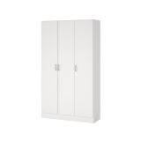 Armadio bianco 3 ante salvaspazio 109x180h cm - Ranuncolo