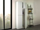 Armadio bianco 4 ante 80x195h cm - Attiniaro