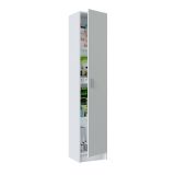 Armadio bianco bagno 37x180h cm - Alexander
