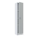 Armadio bianco bagno 37x180h cm - Alexander