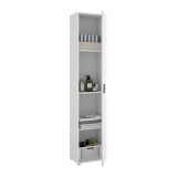 Armadio bianco bagno 39x190h cm - Arrow