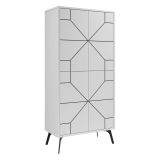 Armadio bianco colonna 62x136h cm - Bussola