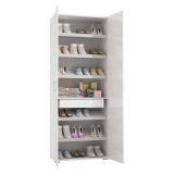 Armadio bianco con cassetto 72x195h cm - Angy