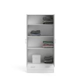 Armadio bianco con cassetto 79x170h cm - Amylya