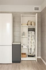 Armadio bianco cucina 78x190h cm - Arna