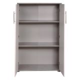 Armadio bianco e grigio 2 ante 78x118h cm - Angie