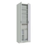 Armadio bianco lavanderia 59x180h cm - Altiplano