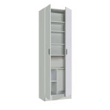 Armadio bianco lavanderia 59x180h cm - Altiplano