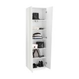 Armadio bianco lucido 2 ante 60x199h cm - Albatros