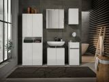 Armadio bianco lucido 4 ante 68x180h cm - Eridano