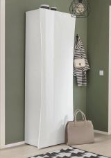 Armadio bianco lucido ante battenti 63x187h cm - Angi