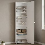 Armadio bianco lucido salvaspazio 60x200h cm - Ippolita