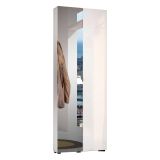Armadio bianco lucido salvaspazio 70x200h cm - Crisocolla