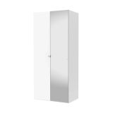 Armadio bianco lucido salvaspazio 98x218h cm - Avise