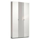 Armadio bianco lucido slim 11x200h cm - Enza