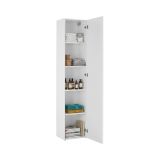 Armadio bianco lucido slim 40x180h cm - Aquili