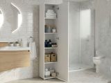 Armadio bianco lucido slim 40x180h cm - Aquili