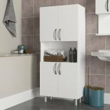 Armadio bianco multifunzione 59x140h cm - Tchoo