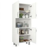 Armadio bianco multifunzione 59x140h cm - Tchoo