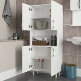 Armadio bianco multifunzione 59x140h cm - Tchoo