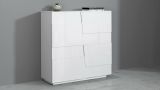 Armadio bianco multiuso 120x126h cm - Aulla