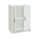 Armadio bianco salvaspazio 59x80h cm - Pan
