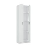 Armadio bianco sgabuzzino 59x180h cm - Aragorn