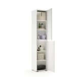 Armadio bianco slim 45x195h cm - Daisuke