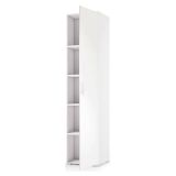 Armadio bianco stretto 45x195h cm - Aloise