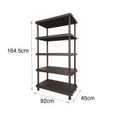 Armadio da esterno antracite 92x164h cm - Goshenita