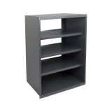 Armadio da esterno Dambrogion, Grigio, 66x52h100 cm