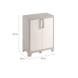 Armadio da esterno Grimsby, 80x44 h100 cm, Sabbia