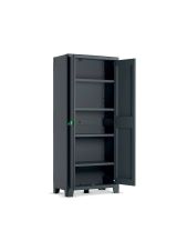 Armadio da esterno Markham, 80x44 h182 cm, Grigio