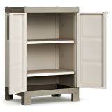 Armadio da esterno Strathmore, 65x45 h97 cm, Sabbia