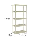 Armadio da outdoor bianco 80x176h cm - Gelsomina
