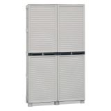 Armadio esterno 2 ante grigio chiaro 100x172h cm - Achae