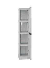 Armadio esterno 2 ante grigio chiaro 35x172h cm - Allain