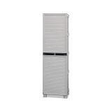 Armadio esterno 2 ante grigio chiaro 50x172h cm - Allain