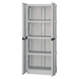 Armadio esterno 2 ante grigio chiaro 70x172h cm - Allain