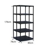Armadio esterno antracite 80x176h cm - Aurelian
