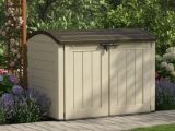 Armadio in plastica 2 ante beige 177x134h cm - Hinton