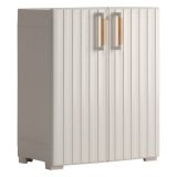 Armadio in plastica 2 ante sabbia 80x98h cm - Melville
