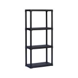 Armadio in plastica antracite 60x133h cm - Akay