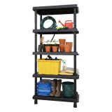 Armadio in plastica antracite 72x164h cm - Goshenita